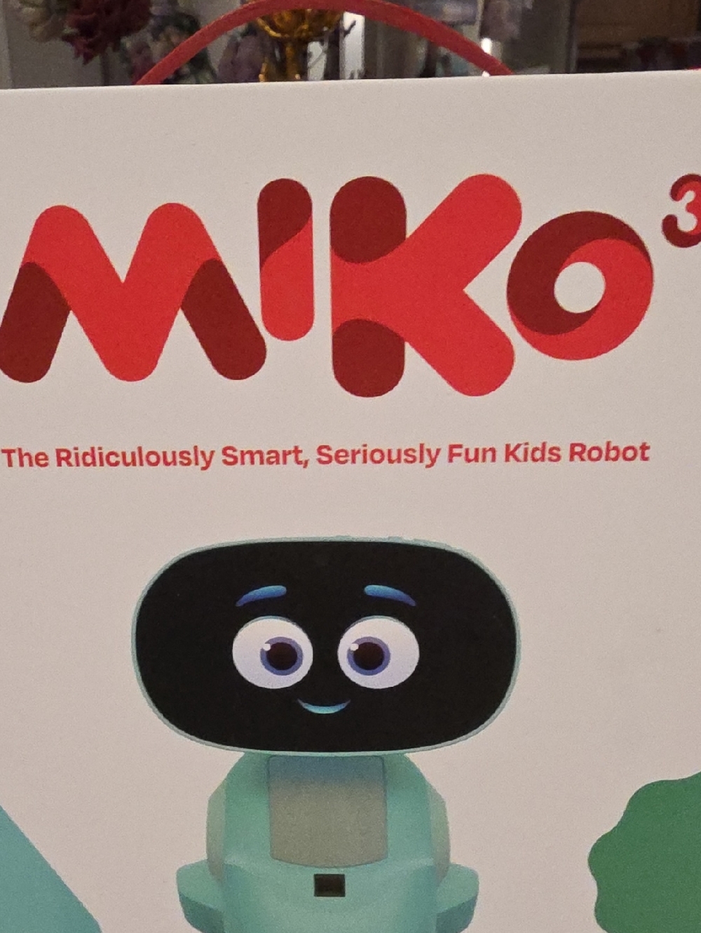 Disney Miko Kids Robot Toy - Black Face with Teal Body